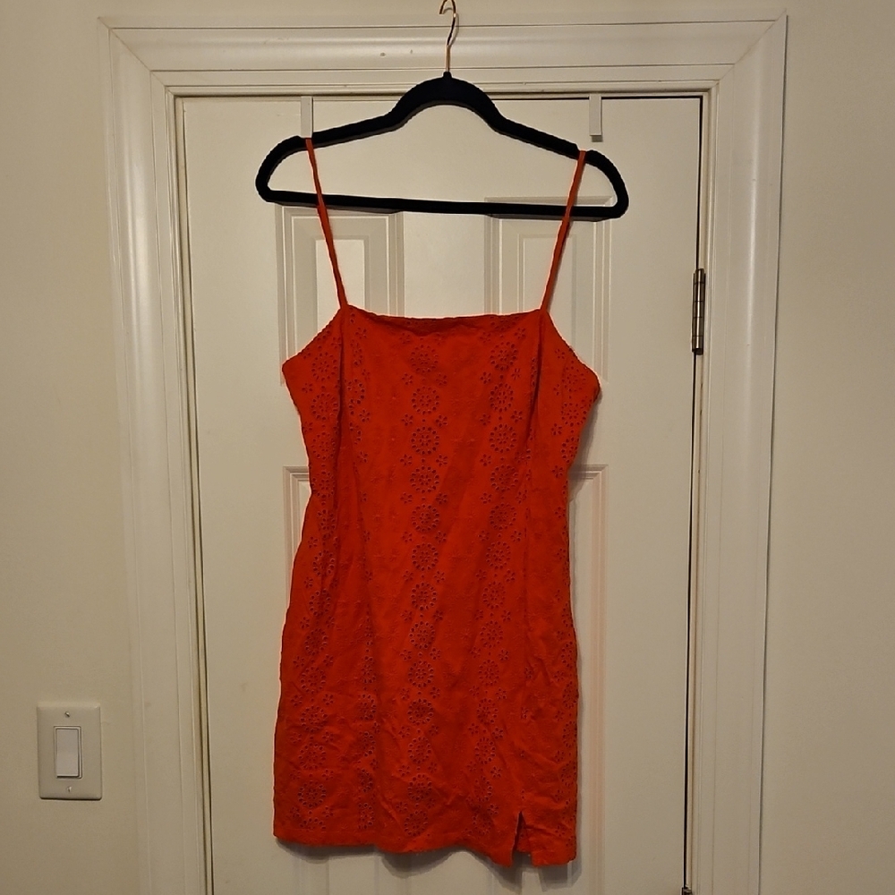 Desigual Vibrant Red Dress